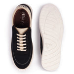 Ske Eco-Sole Sneakers Black and Beige Men