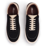 Ske Eco-Sole Sneakers Black and Beige Men