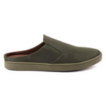 Nest Mules Vegan Suede Green Men Slip-ons