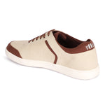 Dan Eco-Sole Sneakers Beige and Brown Men