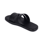 Adi Crossover Vegan Leather Black Slides Men