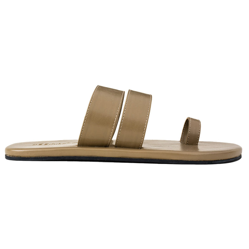 Uri Toe-Ring Vegan Leather Slides Men