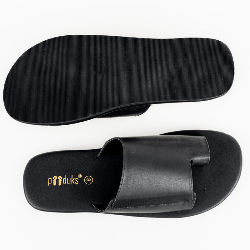 Iru Cloak Vegan Leather Slides Men