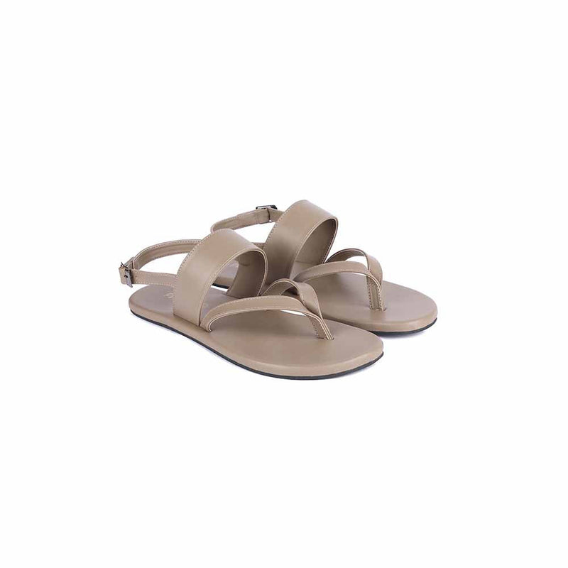 Hiver Thong-Strap Vegan Leather Sandals