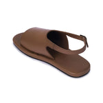 Nas Cloak Vegan Leather Brown Sandals Men