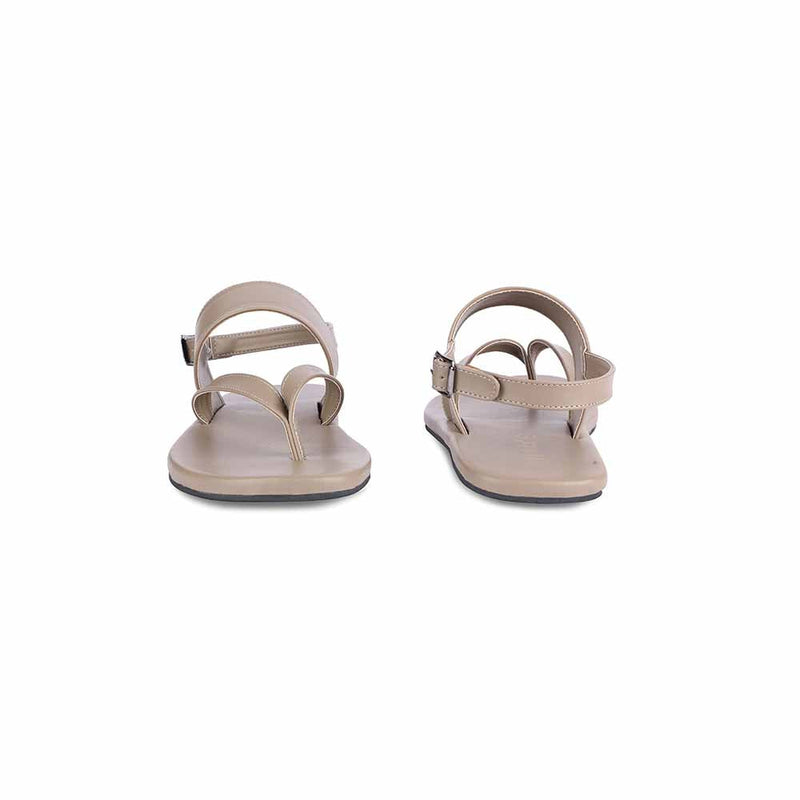 Hiver Thong-Strap Vegan Leather Sandals