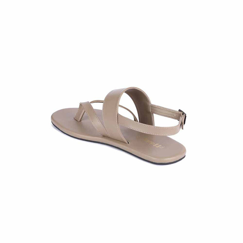 Hiver Thong-Strap Vegan Leather Sandals